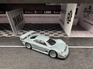 Hot Wheels Team Transport 1997 Mercedes Benz CLK GTR & Fleet Street