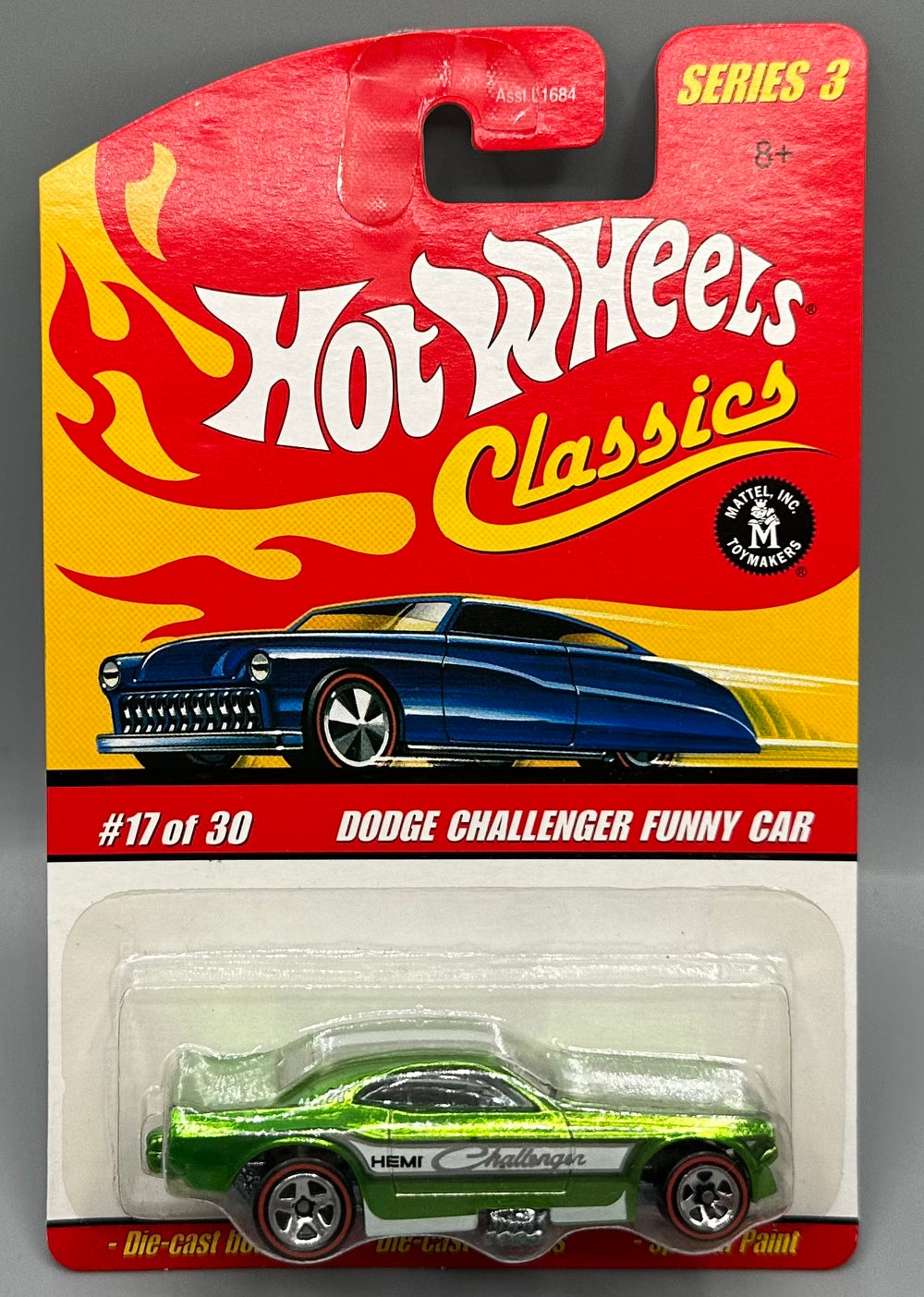 Hot Wheels Classics Series 2 Dodge Challenger Funny Car