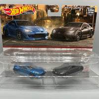 Hot Wheels 2 Pack Pandem Subaru BRZ & Lexus RC F GT3