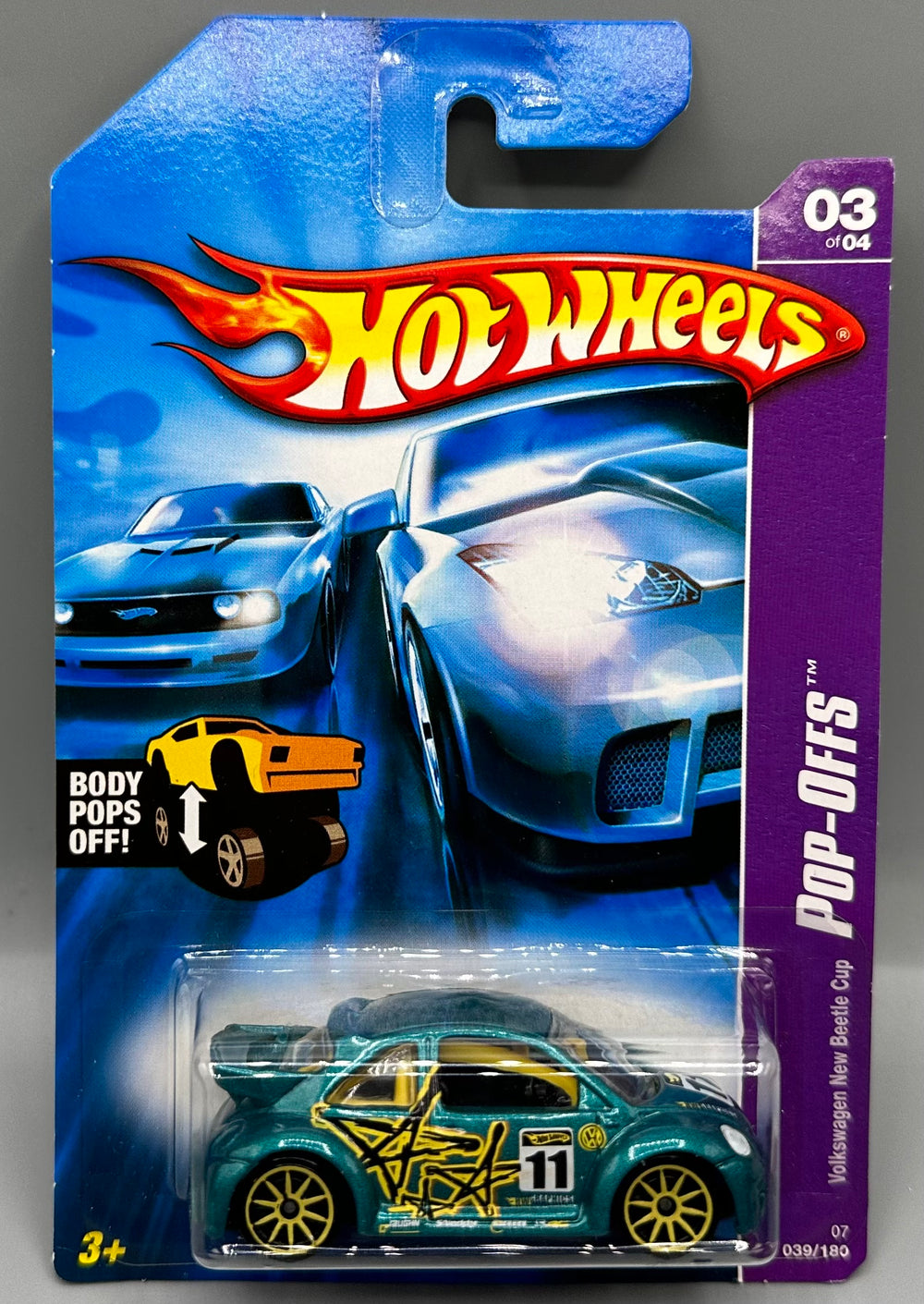 Hot Wheels VW Volkswagen New Beetle Cup