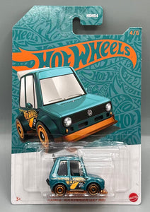 Hot Wheels 56th Anniversary Tooned VW Volkswagen Golf MK1