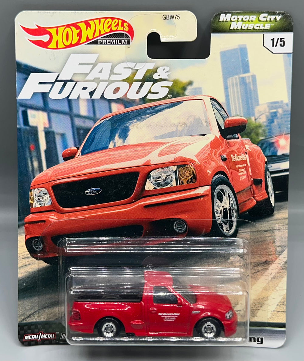 Hot Wheels Fast & Furious Motor City Muscle Ford F-150 SVT Lightning