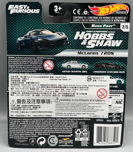 Hot Wheels Fast & Furious Euro Fast Mclaren 720s