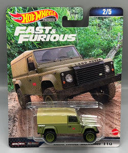 Hot Wheels Fast & Furious Land Rover Defender 110