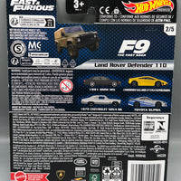 Hot Wheels Fast & Furious Land Rover Defender 110