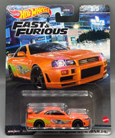 Hot Wheels Fast & Furious Nissan Skyline GT-R (BNR34)
