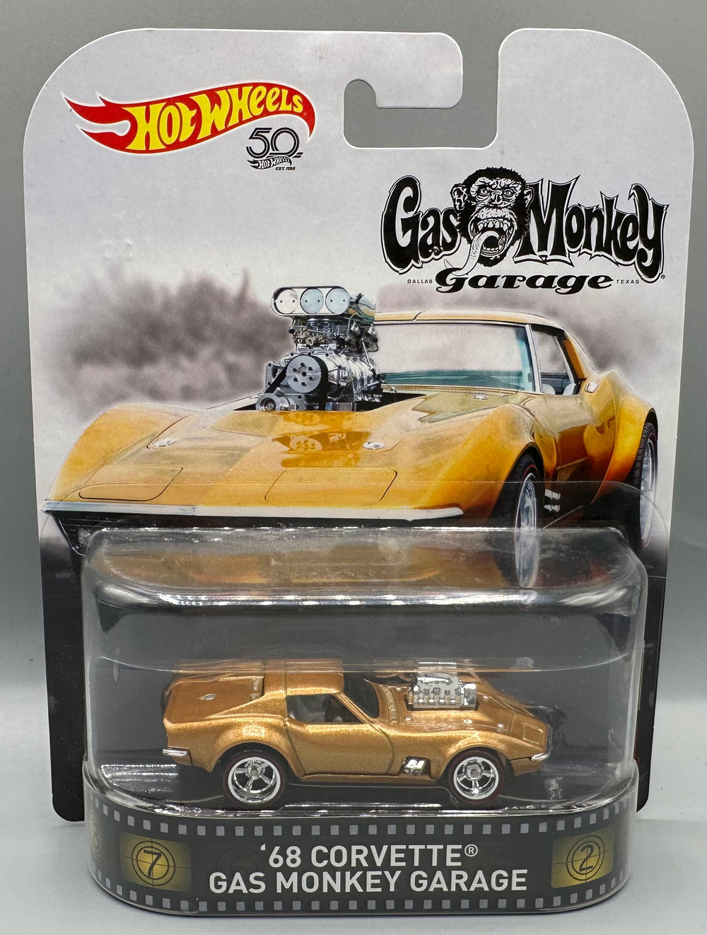 Hot Wheels Gas Monkey Garage '68 Corvette