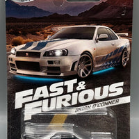 Hot Wheels Fast & Furious Nissan Skyline GT-R (BNR34)