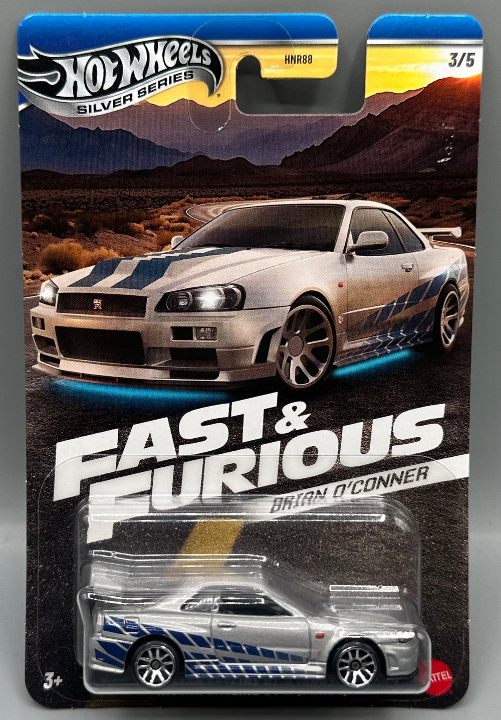 Hot Wheels Fast & Furious Nissan Skyline GT-R (BNR34)