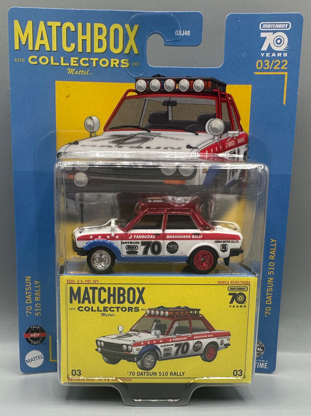 Matchbox Collectors '71 Datsun Rally