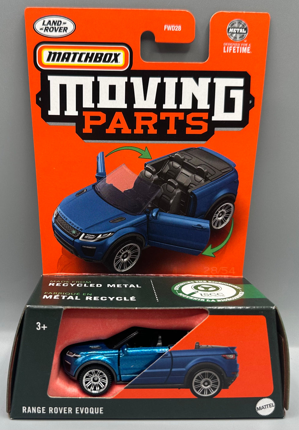 Matchbox Moving Parts Range Rover Evoque