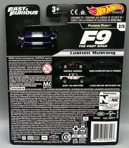 Hot Wheels Fast & Furious Furious Fleet Custom Mustang