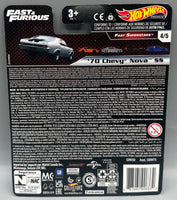 Hot Wheels Fast & Furious Fast Superstars '70 Chevy Nova SS
