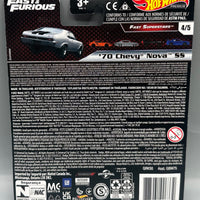 Hot Wheels Fast & Furious Fast Superstars '70 Chevy Nova SS