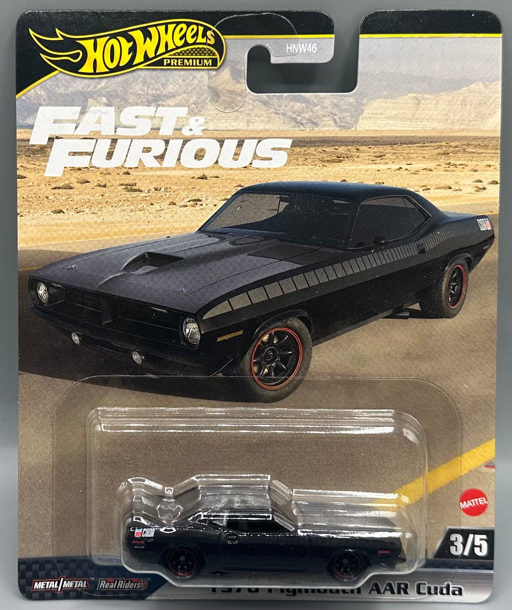 Hot Wheels Fast & Furious 1970 Plymouth AAR Cuda