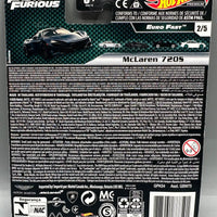 Hot Wheels Fast & Furious Euro Fast Mclaren 720s