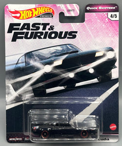 Hot Wheels Fast & Furious Quick Shifters '70 Plymouth AAR Cuda