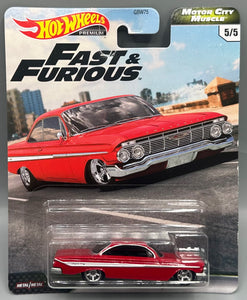 Hot Wheels Fast & Furious Motor City Muscle '61 Impala