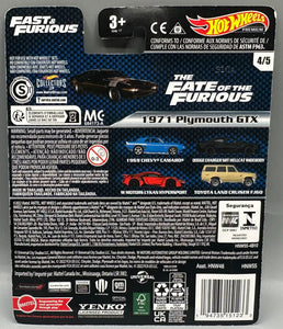 Hot Wheels Fast & Furious 1971 Plymouth GTX