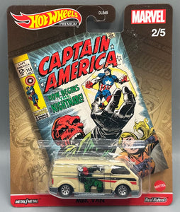 Hot Wheels Captain America MBK Van