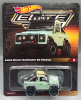 Hot Wheels Elite 64 Land Rover Defender 90 Pickup
