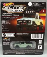 Hot Wheels Elite 64 Land Rover Defender 90 Pickup
