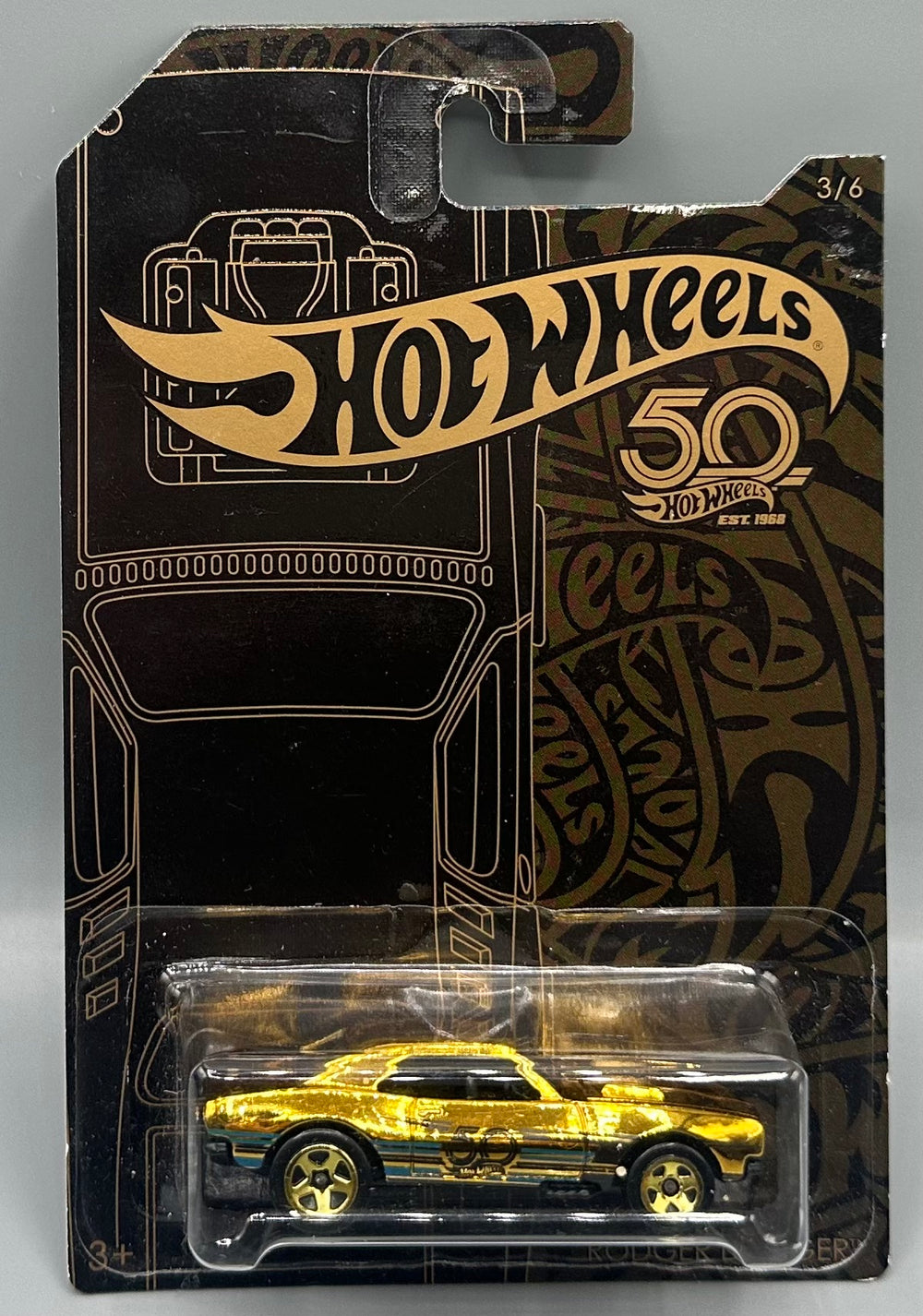 Hot Wheels 50th Anniversary '67 Camaro Chase Car