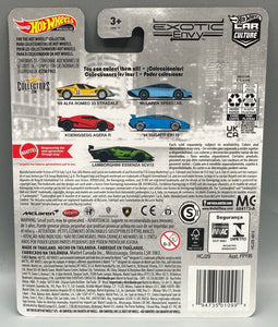 Hot Wheels Exotic Envy Lamborghini Essenza SCV12