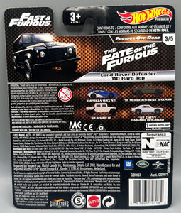 Hot Wheels Fast & Furious Off Road Land Rover Defender 110