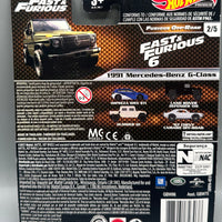 Hot Wheels Fast & Furious Off Road 1991 Mercedes Benz G-Class