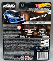 Hot Wheels Fast & Furious Off Road Subaru Impreza WRX STi
