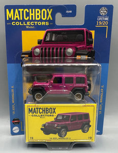 Matchbox Collectors '18 Jeep Wrangler JL