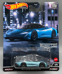 Hot Wheels Exotic Envy Mclaren Speedtail