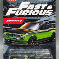 Hot Wheels Fast & Furious Dodge Challenger Drift Car