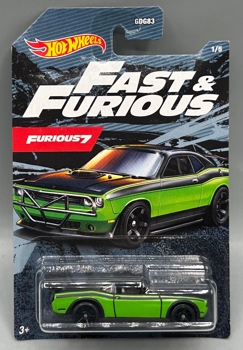 Hot Wheels Fast & Furious Dodge Challenger Drift Car