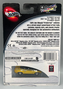 Hot Wheels 100% Mopar Performance Parts '70 Plymouth Barracuda