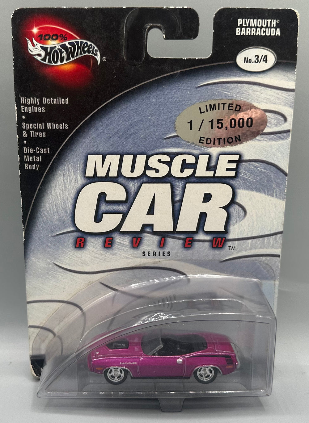 Hot Wheels 100%  Muscle Car Review Plymouth Barracuda