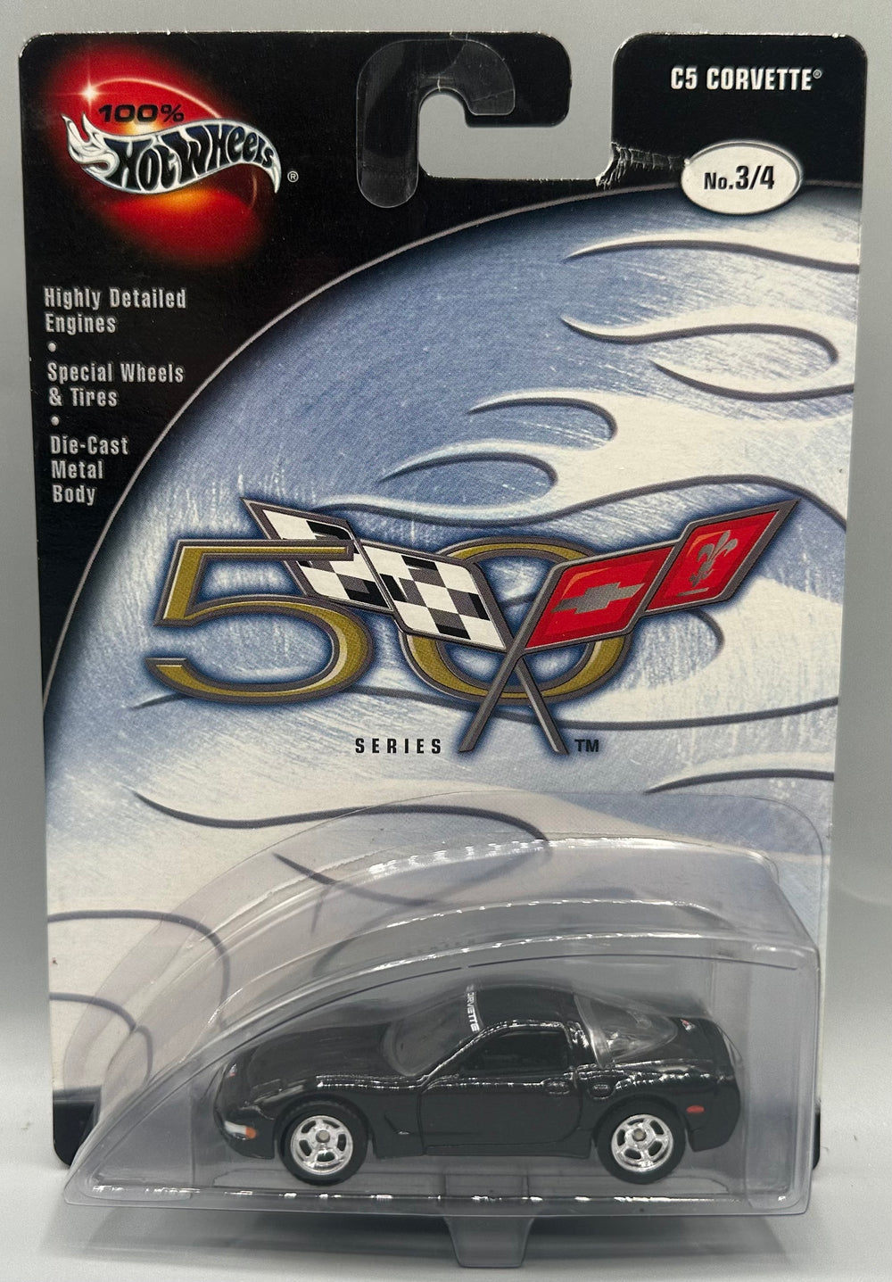 Hot Wheels 100% Corvette 50 Years C5 Corvette