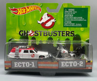 Hot Wheels Ghostbusters Ecto-1 & Ecto-2
