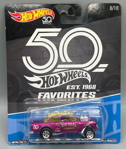 Hot Wheels 50th Favorites '55 Chevy Bel Air Gasser