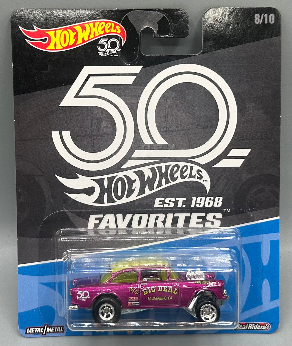 Hot Wheels 50th Favorites '55 Chevy Bel Air Gasser