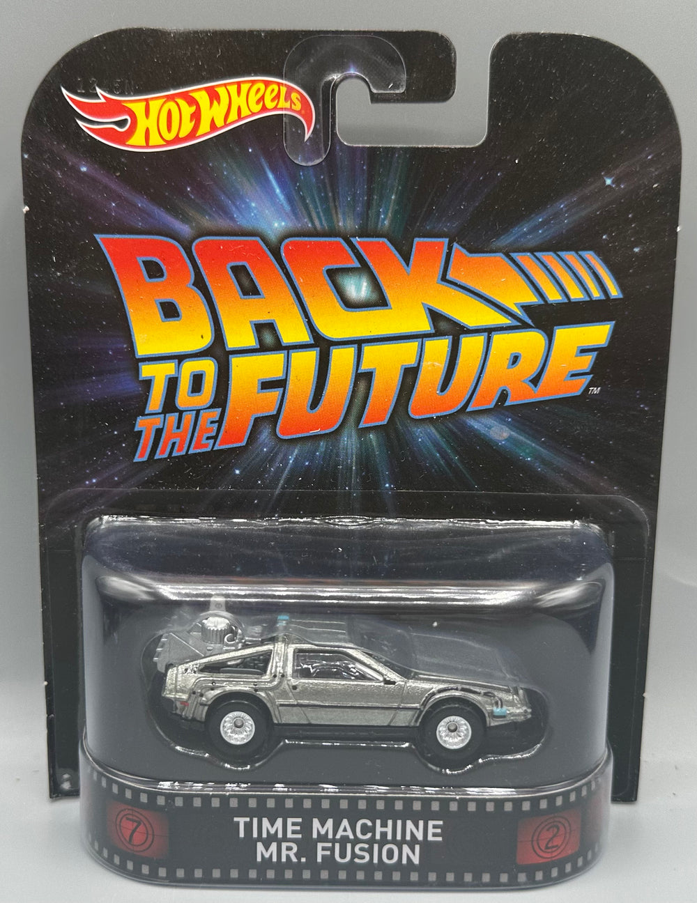 Hot Wheels Back to The Future Time Machine Mr. Fusion