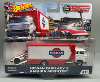 Hot Wheels Nissan Fairlady Z & Sakura Sprinter
