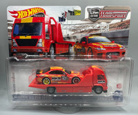 Hot Wheels Team Transport Nissan Silvia (S15) & Aero Lift
