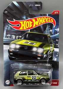 Hot Wheels Cult Racers VW Volkswagen Golf MK2