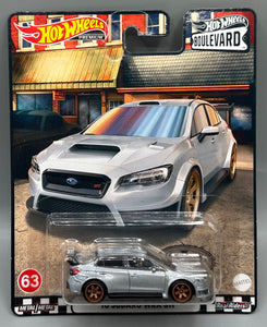 Hot Wheels Boulevard '16 Subaru WRX STi