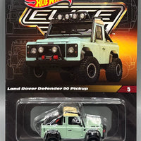 Hot Wheels Elite 64 Land Rover Defender 90 Pickup