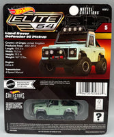 Hot Wheels Elite 64 Land Rover Defender 90 Pickup
