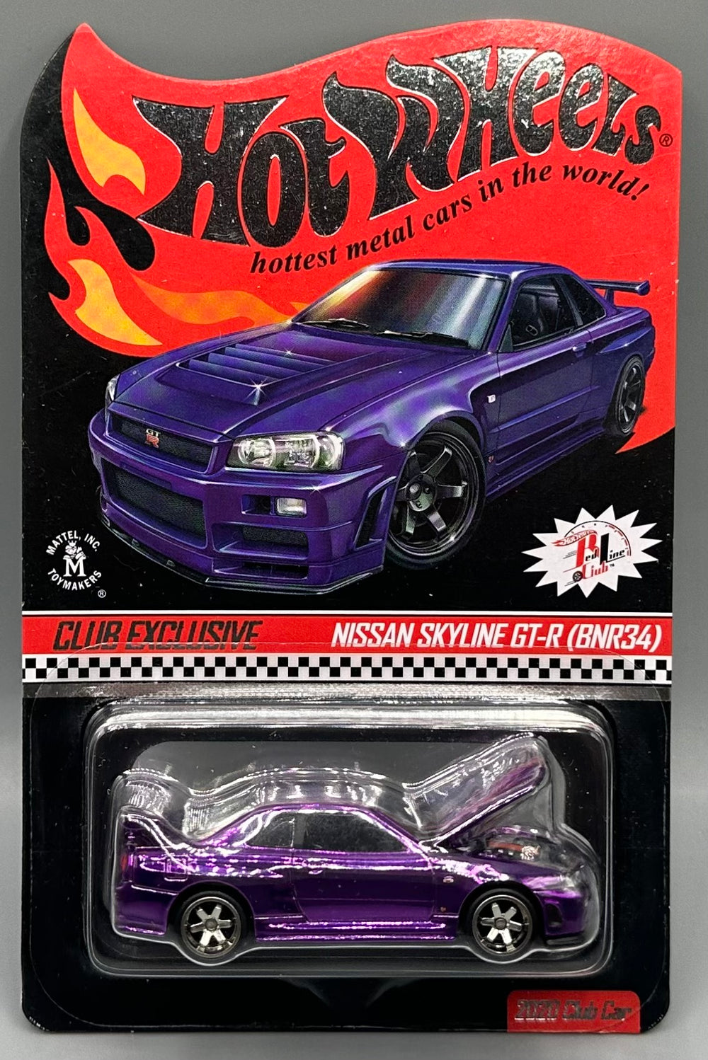 Hot Wheels RLC Club Exclusive Nissan Skyline GT-R (BNR34)