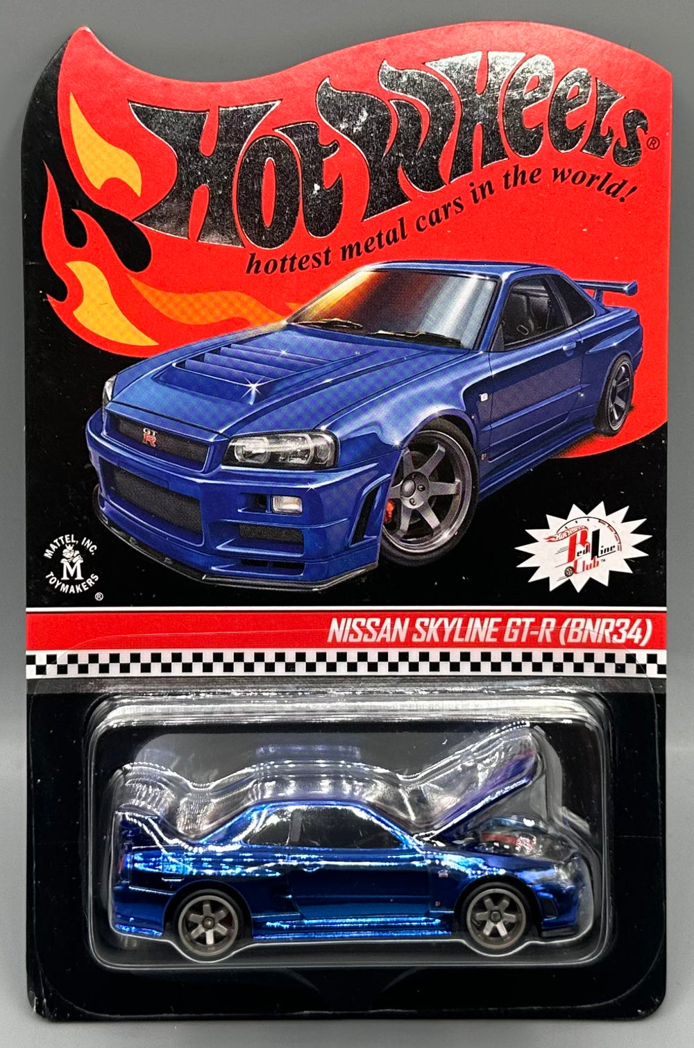 Hot Wheels RLC Nissan Skyline GT-R (BNR34)